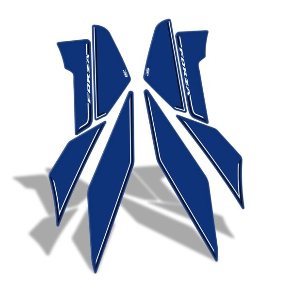 Protecție laterală rezervor inferioară (albastră) - Honda Forza 250 / Forza 300 / Forza 350 / NSS300 NSS350 2018-2024 de la GP Kompozit