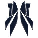 Protecție laterală rezervor inferioară albastru marin - Honda Forza 250 Forza 300 Forza 350 / NSS300 NSS350 2018-2024