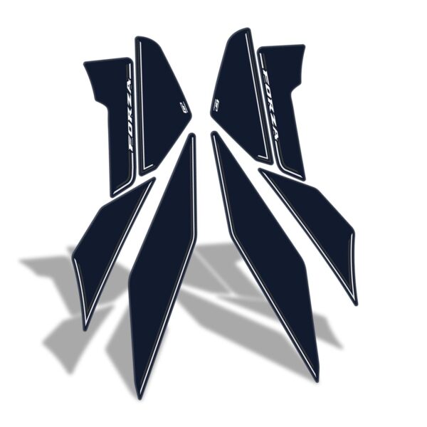 Protecție laterală rezervor inferioară albastru marin - Honda Forza 250 Forza 300 Forza 350 / NSS300 NSS350 2018-2024 de la GP Kompozit