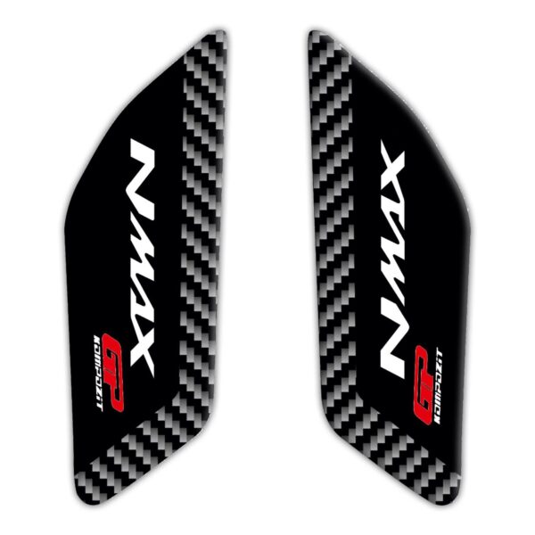 Protecție laterală rezervor (neagră-carbon) - Yamaha NMAX 125 / NMAX 155 2015-2020 de la GP Kompozit