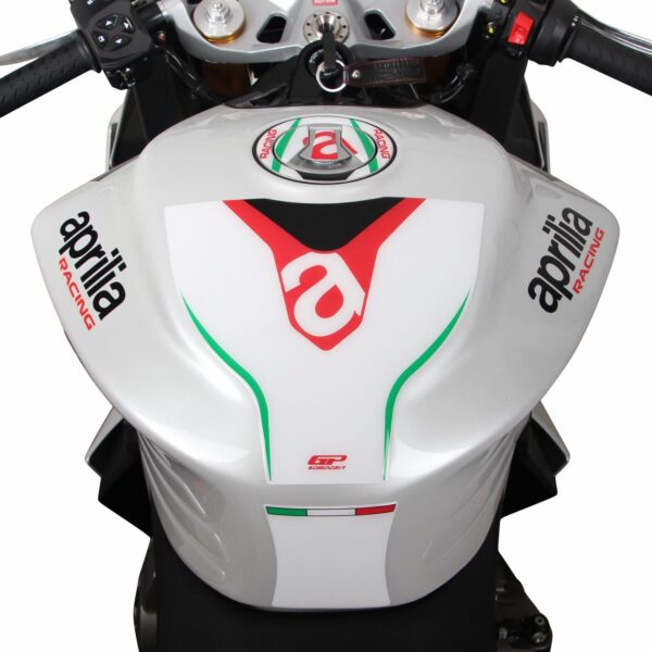 Protecție rezervor (alb) - Aprilia RS 660 2021-2023 de la GP Kompozit