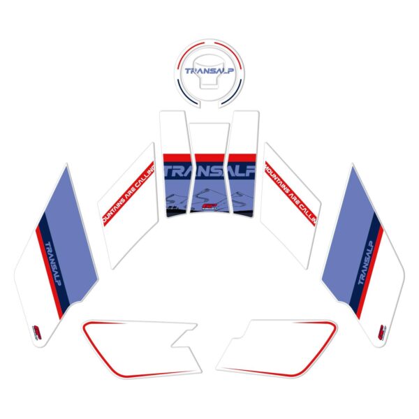 Protecție rezervor (alb) - Honda XL 750L Transalp 2023-2024 de la GP Kompozit