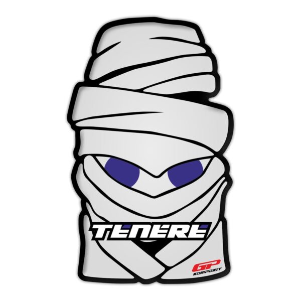 Protecție rezervor (alb)-albastru marin - Yamaha Tenere 700 XTZ690 / Tenere 1200 2011-2023 de la GP Kompozit