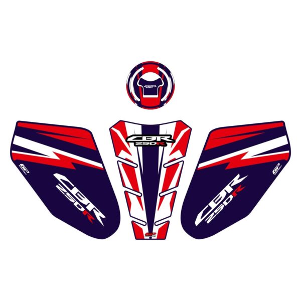 Protecție rezervor (albastră) - Honda CBR 250 2011-2012 de la GP Kompozit