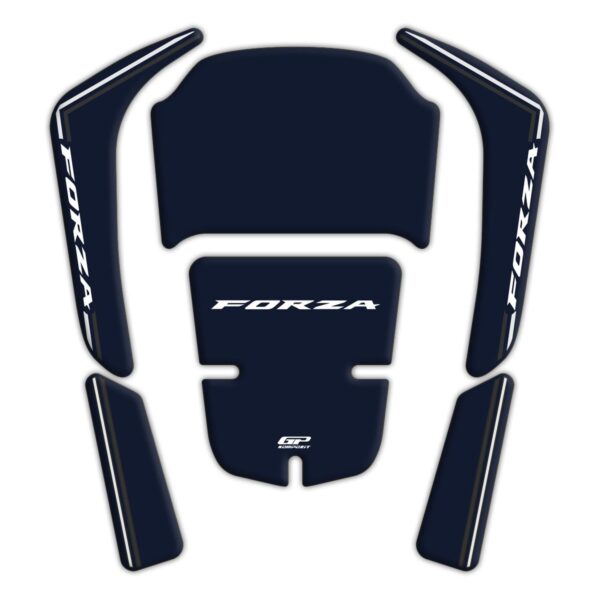 Protecție rezervor (albastru) marin - Honda Forza 250 / Forza 300 / Forza 350 / NSS300 / NSS350 2018-2024 de la GP Kompozit