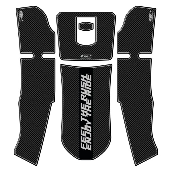 Protecție rezervor carbon - Kymco Xciting VS 400 2021-2022 de la GP Kompozit