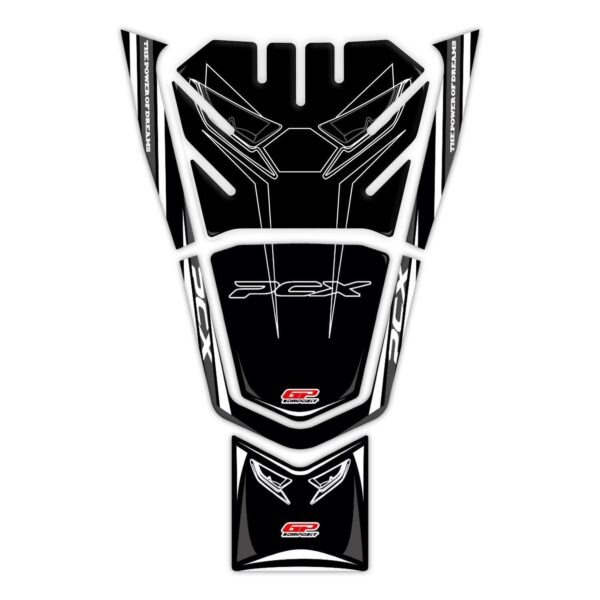 Protecție rezervor (gri) - Honda PCX 125 / PCX 150 2021-2024 de la GP Kompozit