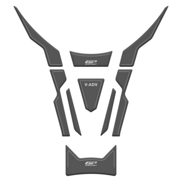 Protecție rezervor (gri) - RKS Freccia 150 2022-2023 de la GP Kompozit