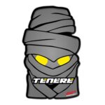 Protecție rezervor (gri)-galben - Yamaha Tenere 700 XTZ690 / Tenere 1200 2011-2023