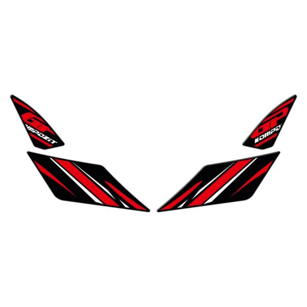 Protecție rezervor laterală roșie - Honda PCX 125 / PCX 150 2021-2024 de la GP Kompozit