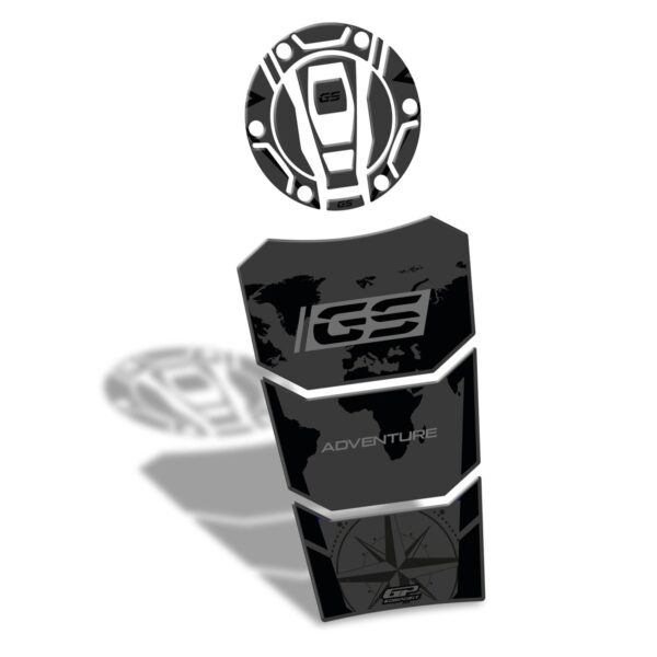 Protecție rezervor (neagră) - BMW R 1200 GS / R 1250 GS ADV 2013-2023 de la GP Kompozit