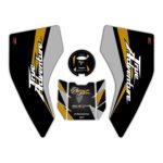 Protecție rezervor (neagră) - Honda Africa Twin CRF1100L Adventure 2020-2023