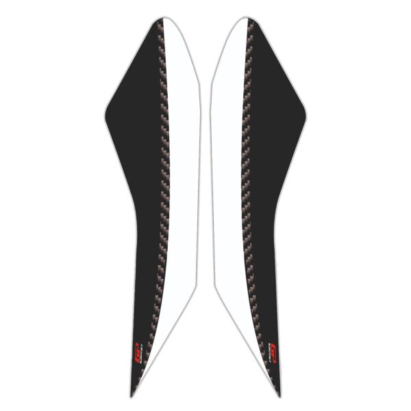 Protecție rezervor (negru)-alb - Honda PCX 125 / PCX 150 2018-2020 de la GP Kompozit