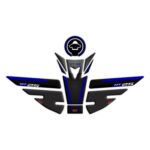 Protecție rezervor (negru)-bleumarin - Yamaha MT-25 2015-2019