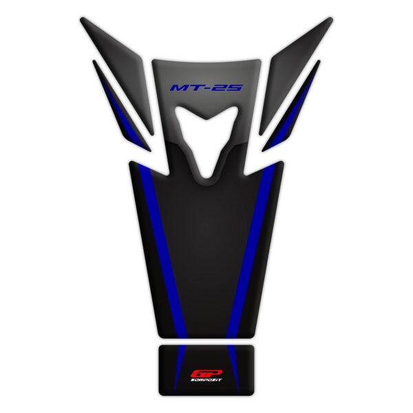 Protecție rezervor (negru)-bleumarin - Yamaha MT-25 2015-2019 de la GP Kompozit