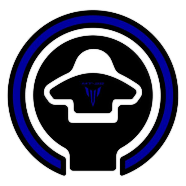 Protecție rezervor (negru)-bleumarin - Yamaha MT-25 2015-2019 de la GP Kompozit