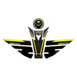 Protecție rezervor (negru)-galben - Yamaha MT-25 2015-2019