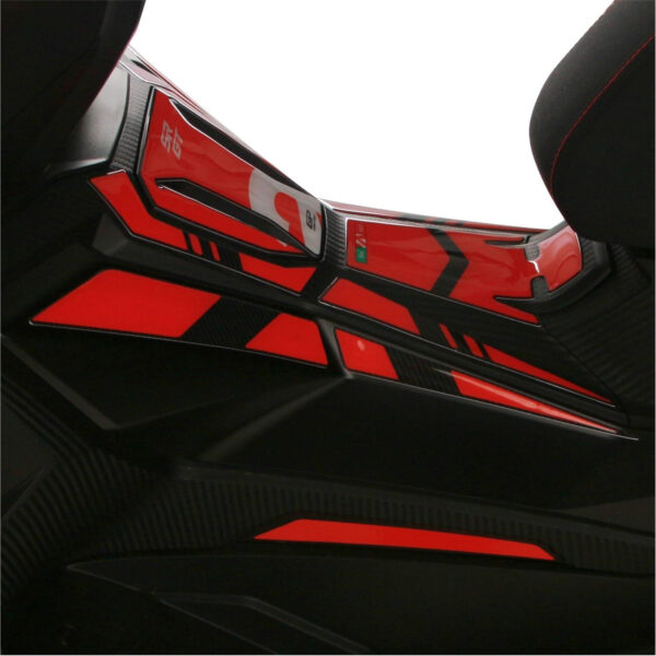 Protecție rezervor (roșu) - Aprilia SR GT 125 / SR GT 200 2022-2023 de la GP Kompozit