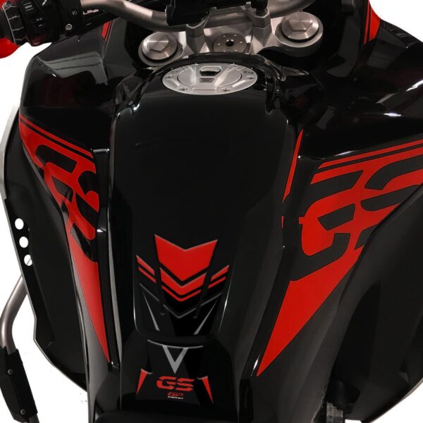 Protecție rezervor (roșu) - BMW F 750 GS / F 850 GS 2018-2019 de la GP Kompozit