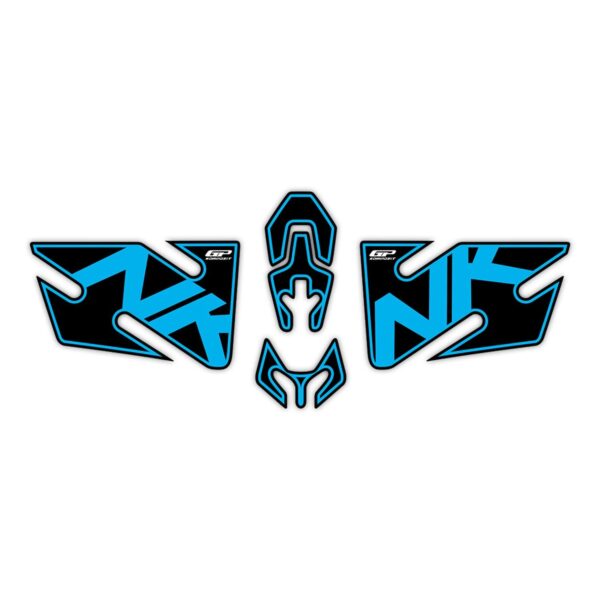 Protecție rezervor turcoaz - CFMOTO 250 NK / 300 NK 2018-2022 de la GP Kompozit