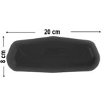 Protectie spatar pentru cutie superioara 20x8cm negru universal