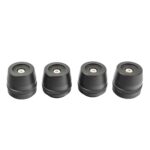 Set protecție cadru ax față-spate slider roată (negru) - Yamaha MT-25 / MT-03 2015-2024