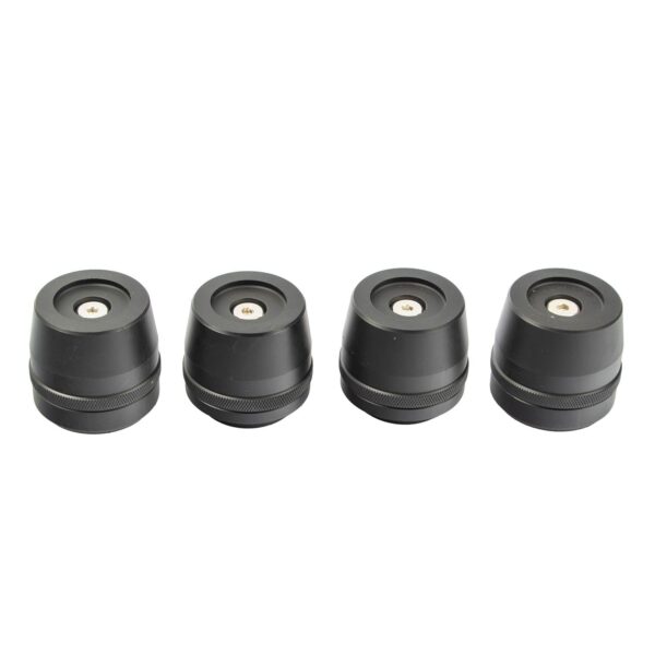 Set protecție cadru ax față-spate slider roată (negru) - Yamaha MT-25 / MT-03 2015-2024 de la GP Kompozit
