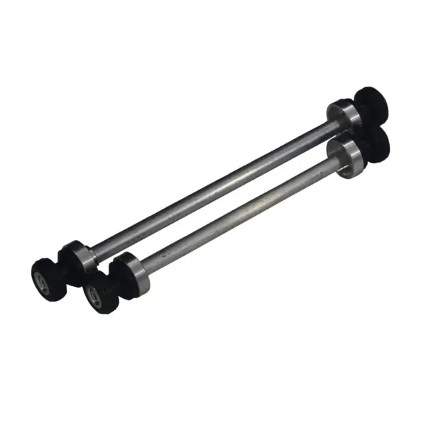 Set protecție cadru ax față-spate slider roată (negru) - Ducati Scrambler 2015-2020 de la GP Kompozit