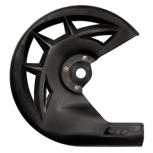Set protecție disc frână față plastic (negru) - GASGAS EC 250 2012-2023 de la GP Kompozit