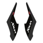 Set protecție laterală rezervor (neagră-carbon) - Yamaha XMAX 2018-2022