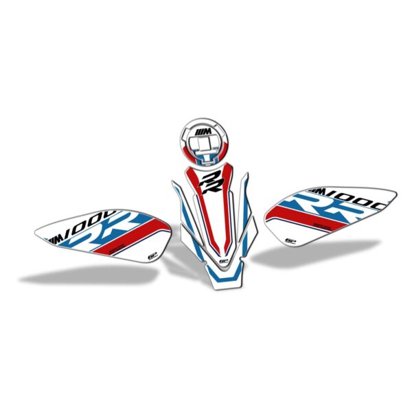 Set protecție rezervor (alb) - BMW M 1000 RR 2021-2024 de la GP Kompozit