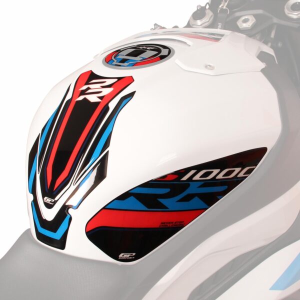 Set protecție rezervor (alb) - BMW S 1000 RR 2019-2024 de la GP Kompozit