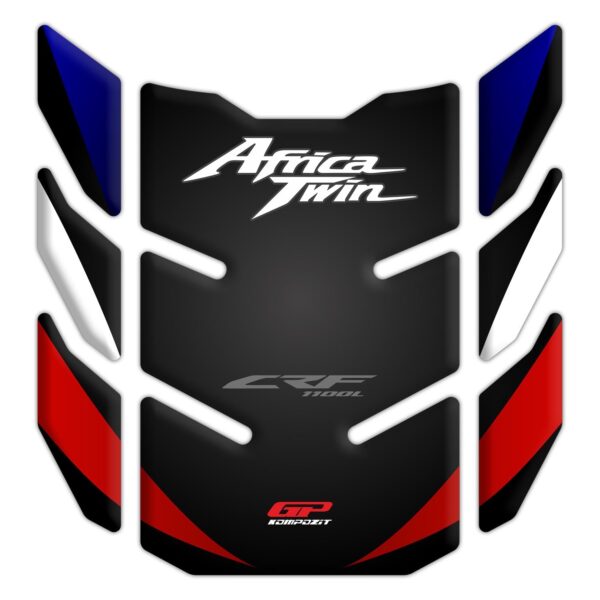 Set protecție rezervor (alb) - Honda Africa Twin CRF1100L L1 2020-2023 de la GP Kompozit