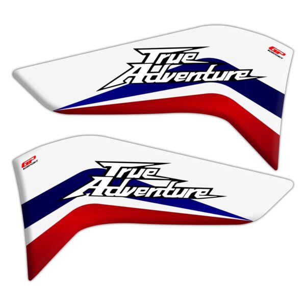 Set protecție rezervor (alb) - Honda Africa Twin CRF1100L L1 2020-2023 de la GP Kompozit