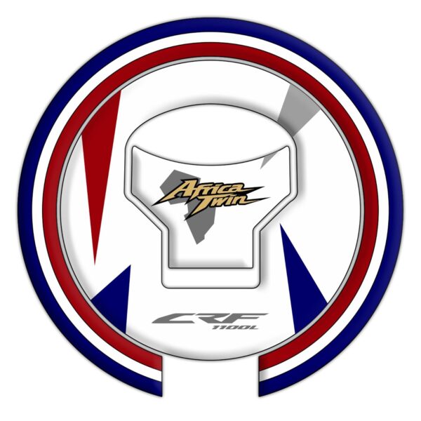 Set protecție rezervor (alb) - Honda Africa Twin CRF1100L L1 2020-2023 de la GP Kompozit