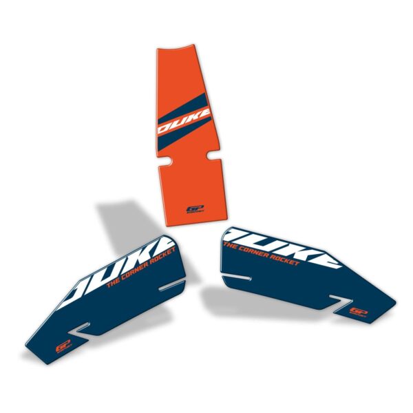 Set protecție rezervor (albastru) - KTM 390 Duke 2024 de la GP Kompozit