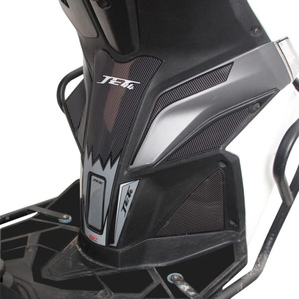 Set protecție rezervor (albastru) - SYM Jet 14 2017-2024 de la GP Kompozit