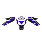 Set protecție rezervor (albastru) - Yamaha MT-09 2013-2016