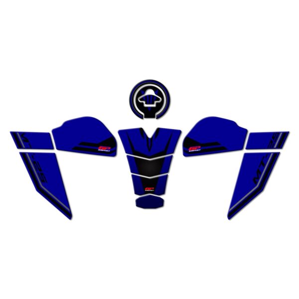 Set protecție rezervor (albastru) - Yamaha MT-25 2020-2024 de la GP Kompozit