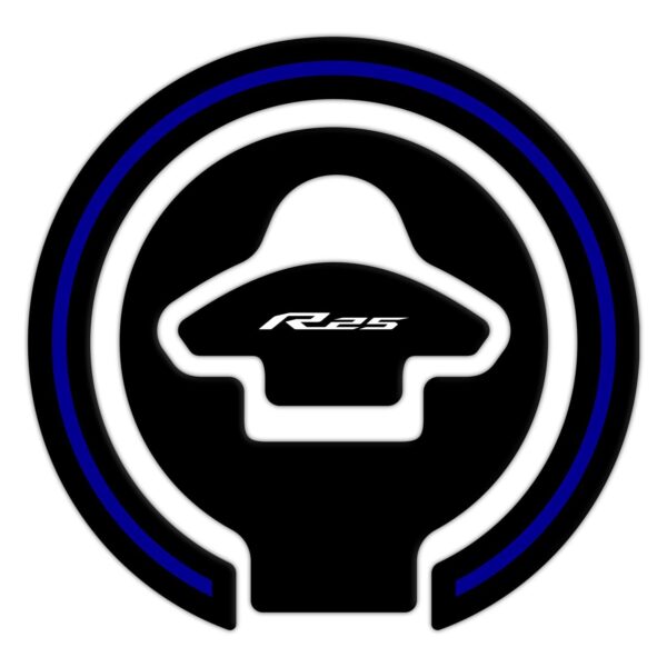 Set protecție rezervor (albastru) - Yamaha YZF R25 2015-2018 de la GP Kompozit