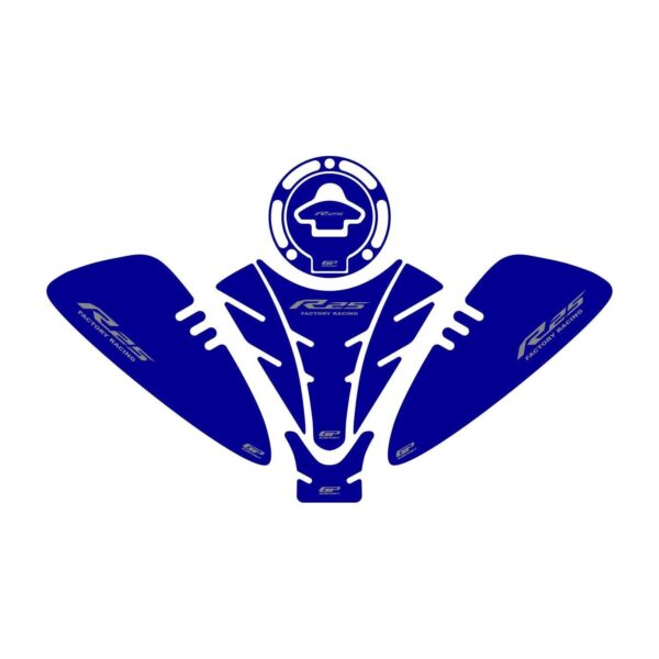 Set protecție rezervor (albastru) - Yamaha YZF R25 2019-2023 de la GP Kompozit