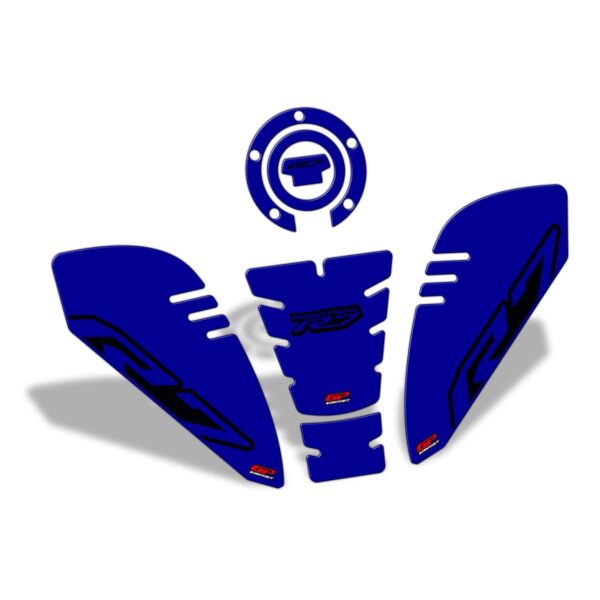 Set protecție rezervor (albastru) - Yamaha YZF R7 2021-2023 de la GP Kompozit