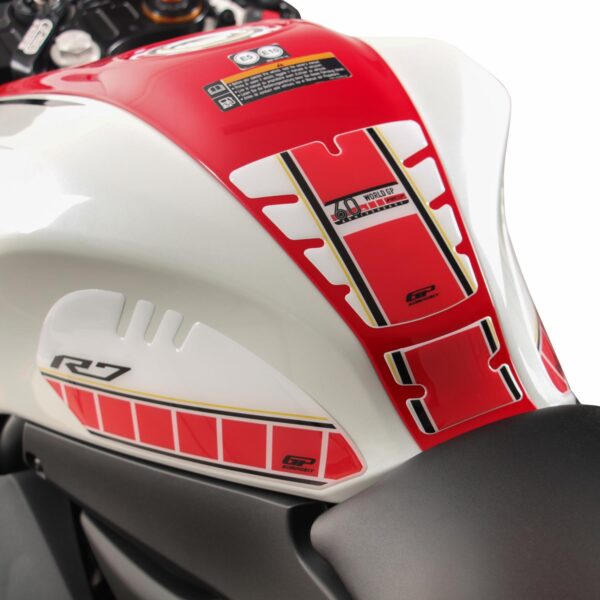 Set protecție rezervor (albastru) - Yamaha YZF R7 2021-2023 de la GP Kompozit