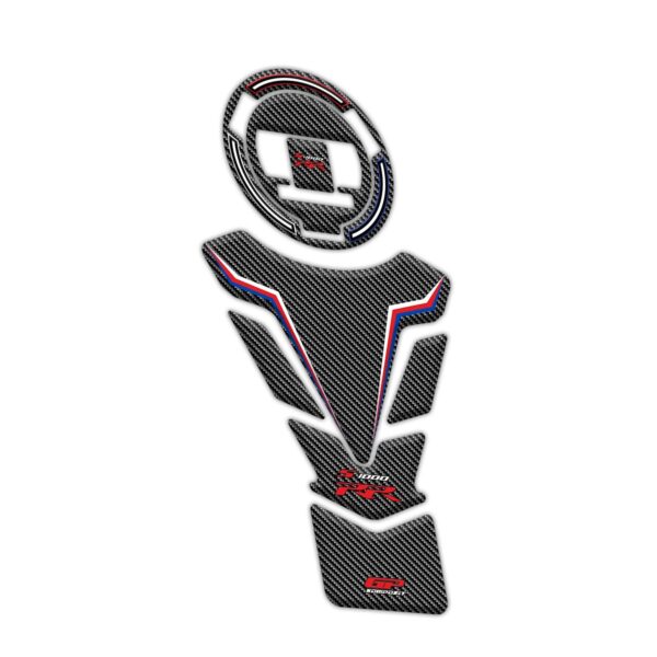 Set protecție rezervor (albastru)-roșu - BMW S 1000 RR 2015-2018 de la GP Kompozit