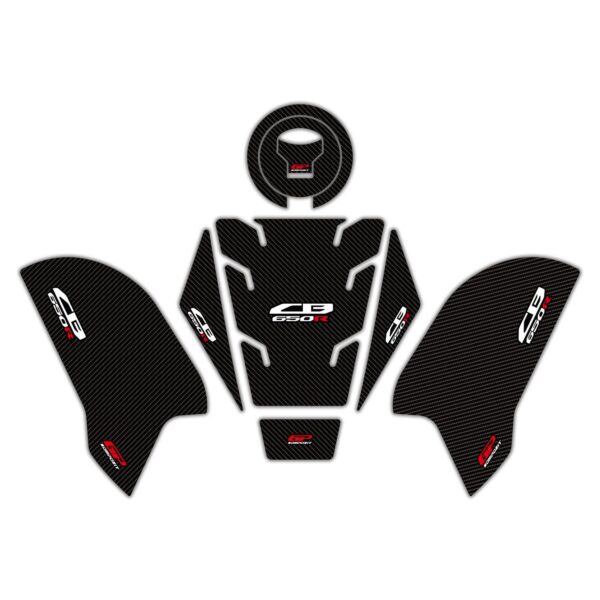 Set protecție rezervor carbon - Honda CB 650R 2019-2023 de la GP Kompozit