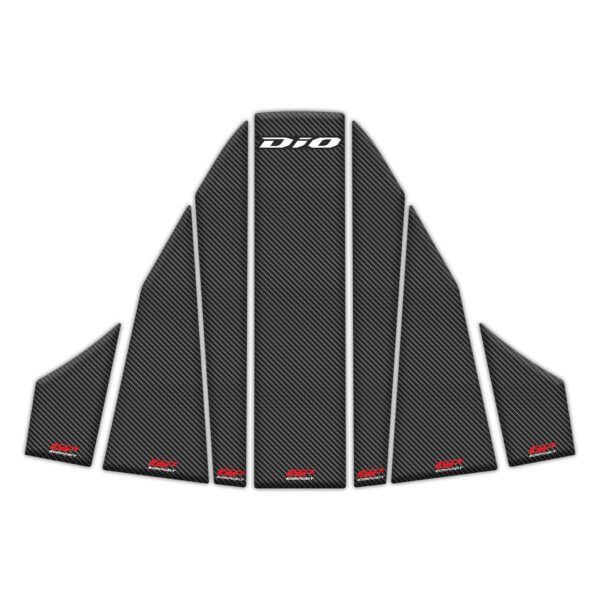 Set protecție rezervor carbon - Honda Dio 2021-2023 de la GP Kompozit