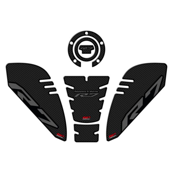 Set protecție rezervor carbon - Yamaha YZF R7 2021-2023 de la GP Kompozit