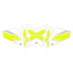 Set protecție rezervor (galben) - CFMOTO 250 CL-X / 300 CL-X 2022-2023