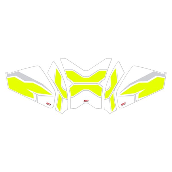 Set protecție rezervor (galben) - CFMOTO 250 CL-X / 300 CL-X 2022-2023 de la GP Kompozit