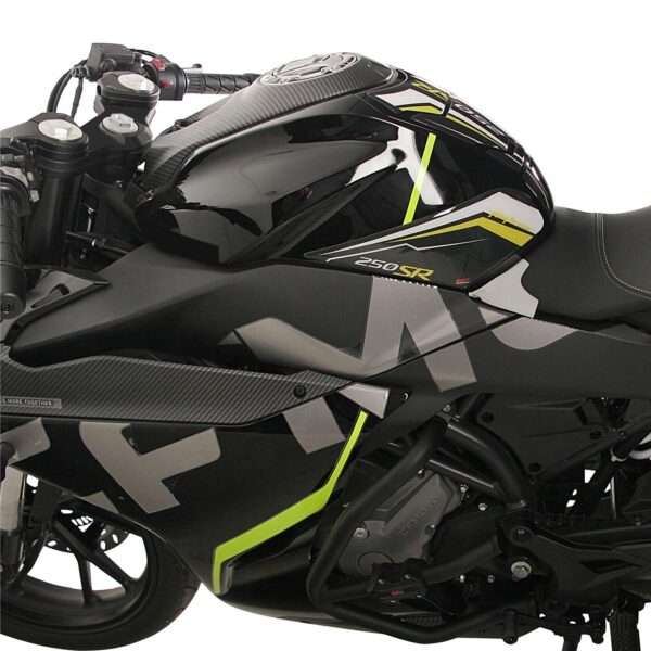 Set protecție rezervor (galben) - CFMOTO 250 SR / 300 SR 2020-2024 de la GP Kompozit